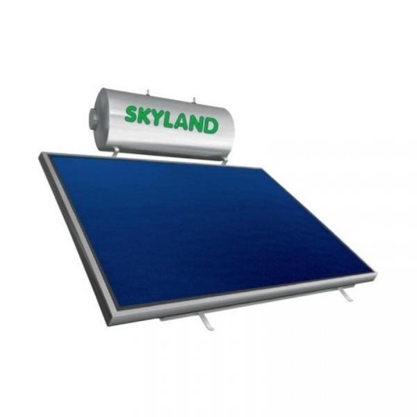 <label itemprop='name'>Ηλιακός θερμοσίφωνας SKYLAND Glass Σειρας GLB 200lt/3.06m² Τριπλής Ενέργειας Οριζόντιος με Επιλεκτικό Συλλέκτη</label>