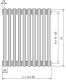 <label itemprop='name'>Διακοσμ. Θερμ. Σώμα PURΜΟ DELTA DL2/665/400 (442.54 kcal/h)</label>