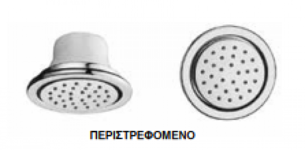 <label itemprop='name'>Teorema Moon Shower Jet Κεφαλή Ντουζ Chrome Χωνεφτα</label>