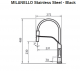 <label itemprop='name'>MILANELLO Stainless Steel - Black/Σειρά MILANELLO</label>