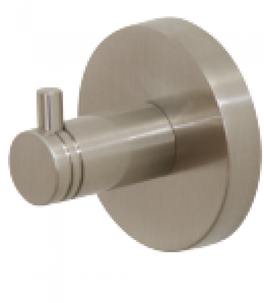 <label itemprop='name'>Άγκιστρο μονό/Σειρά EMILY BRUSHED NICKEL (Inox)</label>