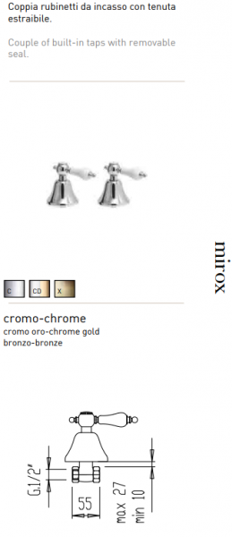 <label itemprop='name'>Μπαταρία Μπιντέ art. 5740 chrome</label>