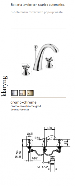 <label itemprop='name'>Μπαταρία Μπιντέ art. 5810 chrome</label>