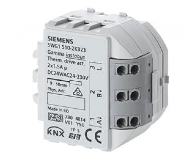 <label itemprop='name'>Ενεργοποιητής Thermo Drive, 2 x 1.5 A, AC 24...230 V / DC 24 V</label>