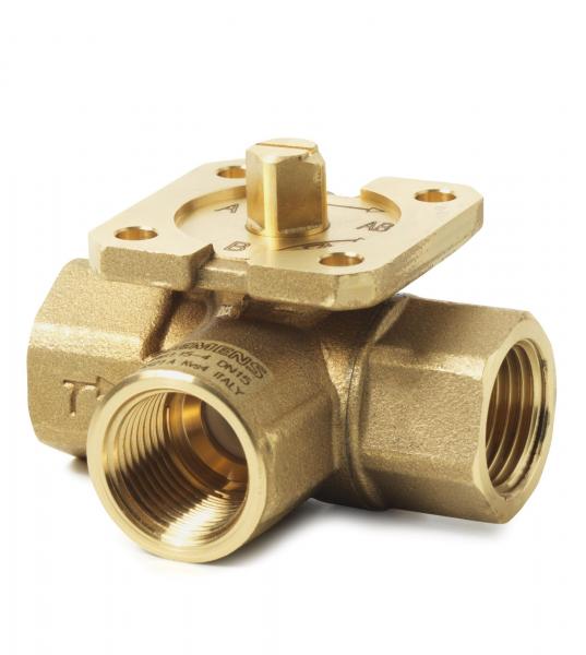 <label itemprop='name'>VBI61.25-10 3-οδη σφαιρική βάνα, εσωτερικό σπείρωμα, PN40, DN25, kvs 10 SIEMENS</label>